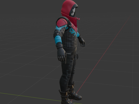 Bonehead - Fortnite 3Dモデル