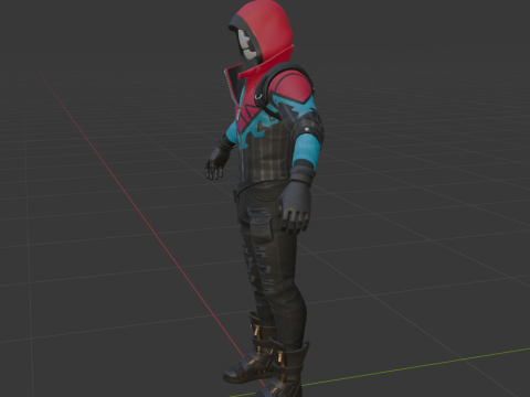 Bonehead - Fortnite 3Dモデル