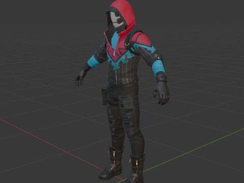 Bonehead - Fortnite 3Dモデル