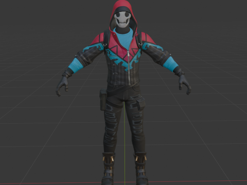 Bonehead - Fortnite 3Dモデル