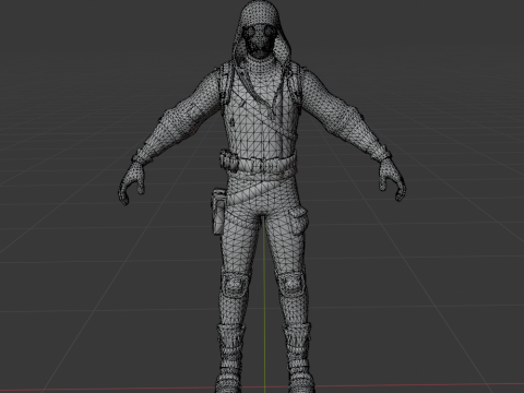 Bonehead - Fortnite 3Dモデル