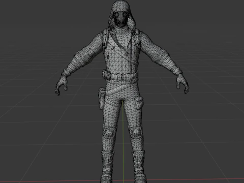 Bonehead - Fortnite 3D Model