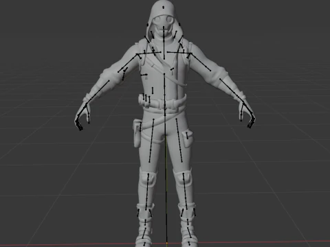Bonehead - Fortnite 3D Model