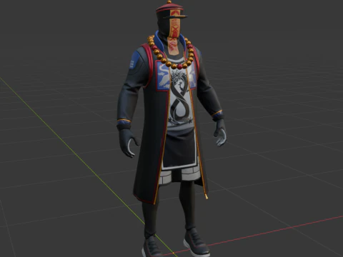 Paradox - Fortnite 3D Model