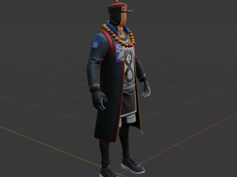 Paradox - Fortnite Model 3D