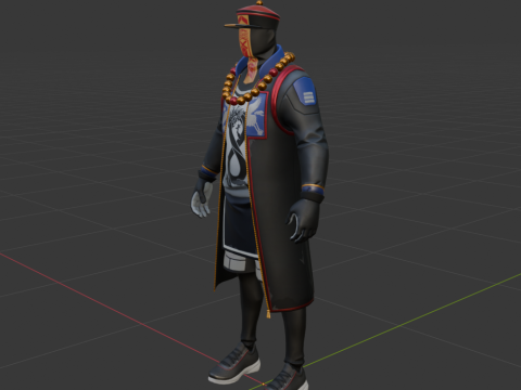 Paradox - Fortnite Model 3D