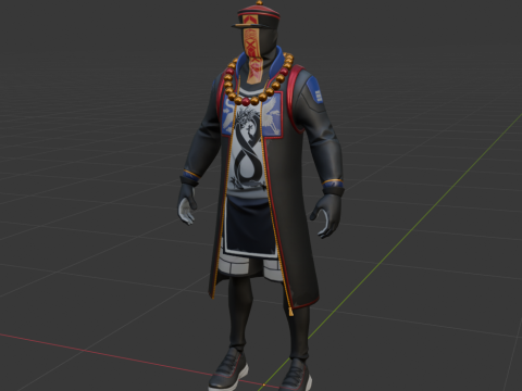 Paradox - Fortnite Model 3D