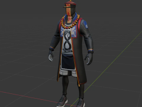 Paradox - Fortnite 3D Model