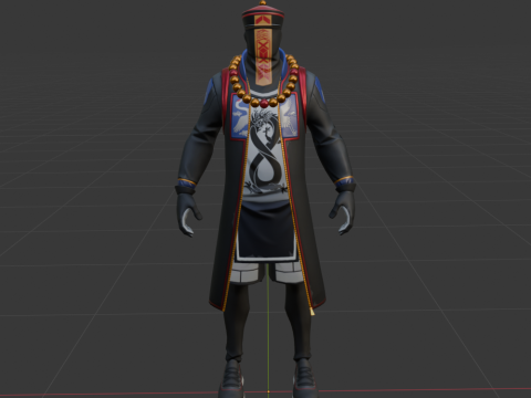 Paradox - Fortnite Model 3D