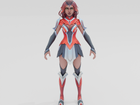 Valor - Fortnite Modelo 3D