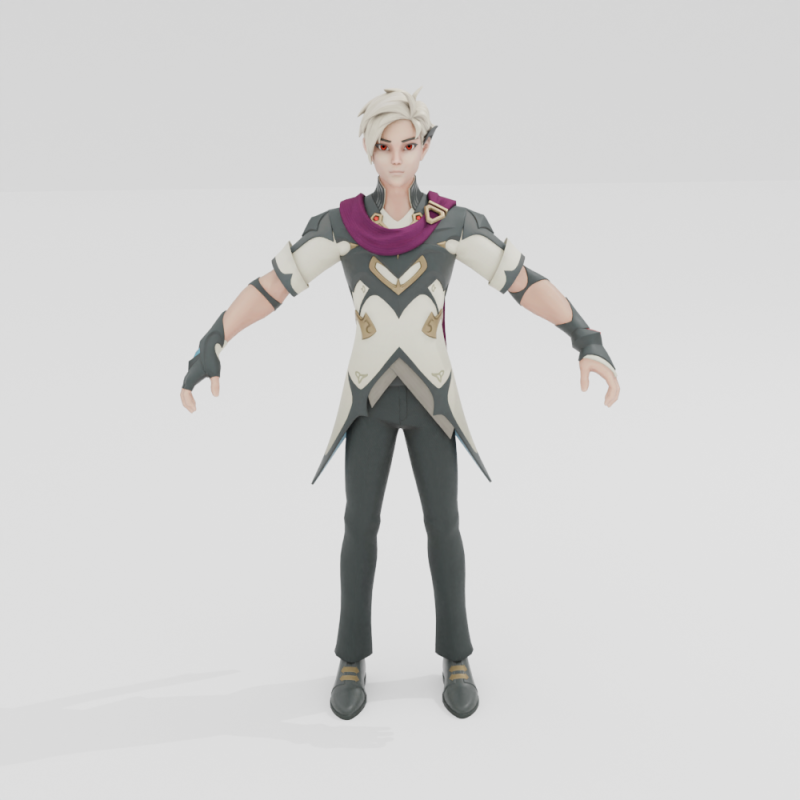 Prince Orin - Fortnite 3D Model .c4d .max .obj .3ds .fbx .stl .blend 