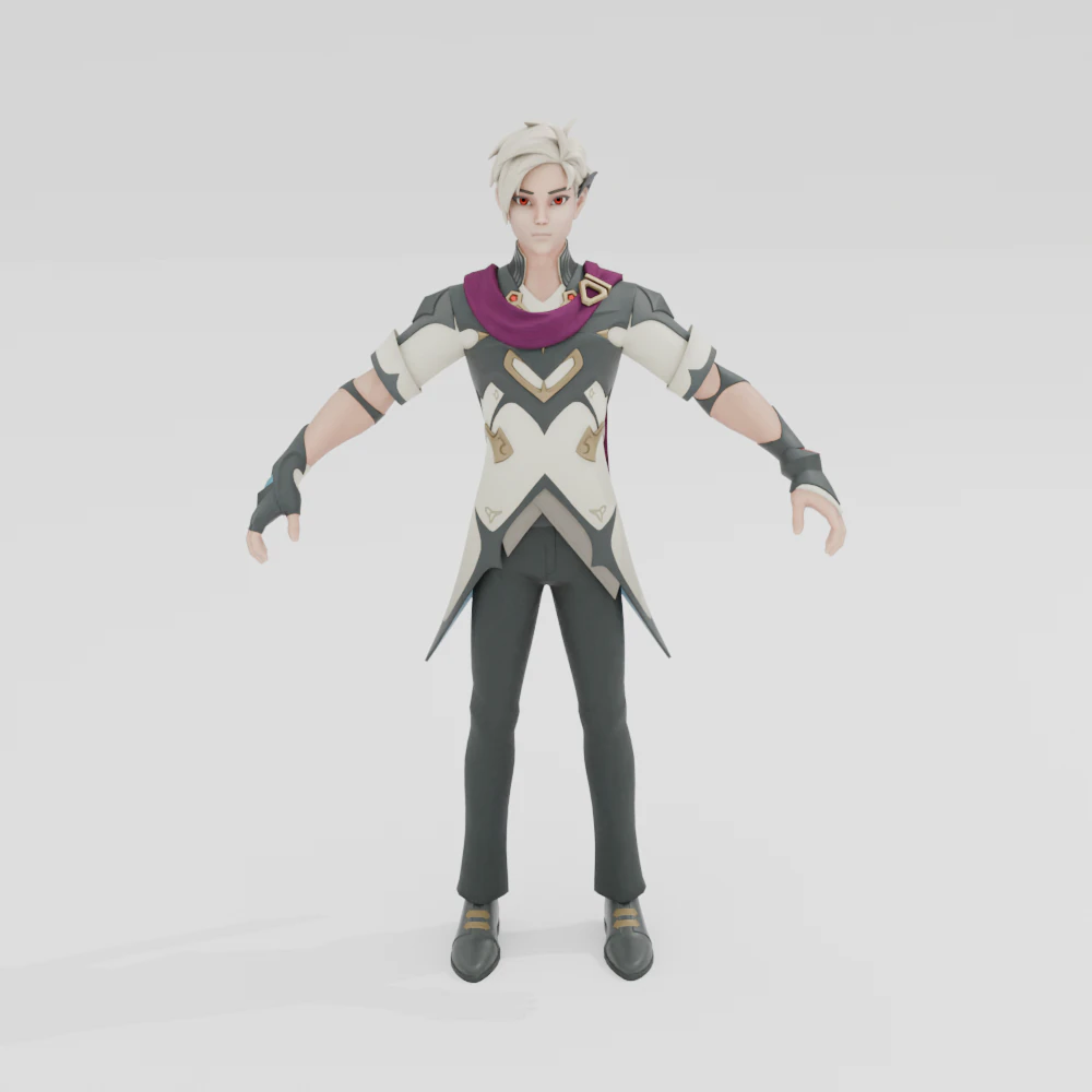Prince Orin - Fortnite 3D Model .c4d .max .obj .3ds .fbx .stl .blend