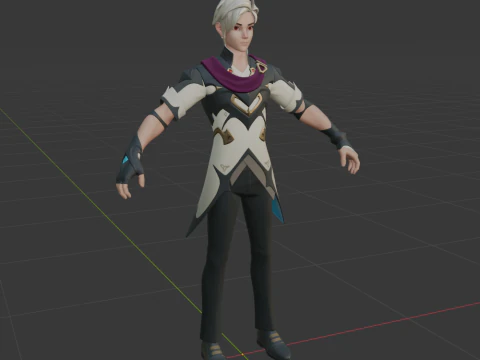 Prince Orin - Fortnite 3D Model