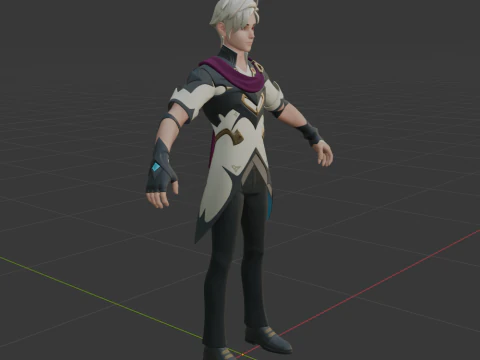 Prince Orin - Fortnite 3D Model