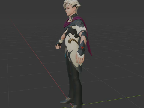 Prince Orin - Fortnite 3D Model