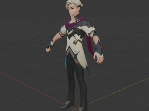 Prince Orin - Fortnite 3D Model
