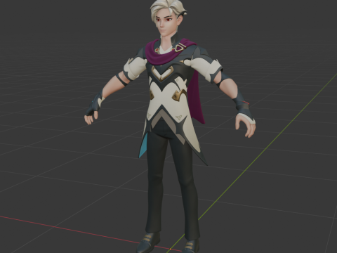Prince Orin - Fortnite 3D Model