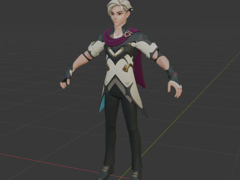 Prince Orin - Fortnite 3D Model
