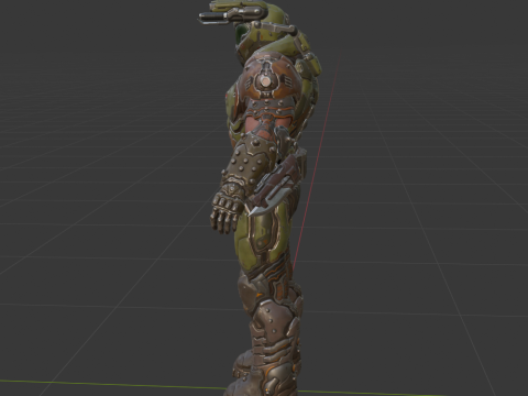 Doom Slayer - Fortnite 3Dモデル
