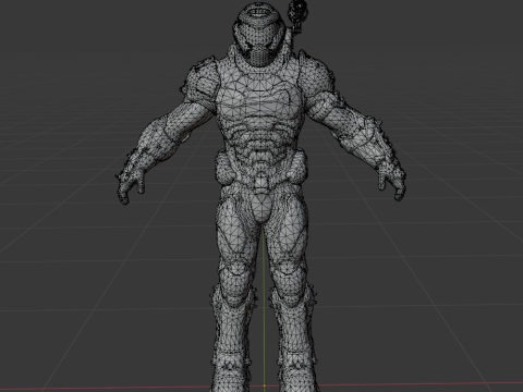 Doom Slayer - Fortnite 3Dモデル
