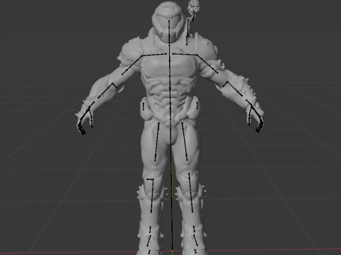Doom Slayer - Fortnite 3Dモデル