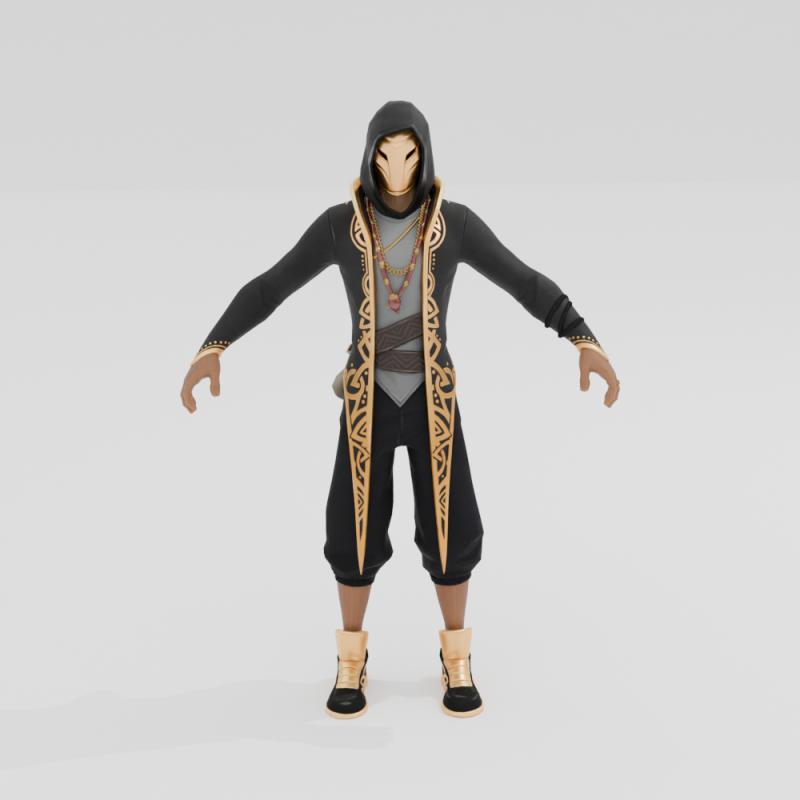 Scimitar - Fortnite 3D 모델 .c4d .max .obj .3ds .fbx .stl .blend 