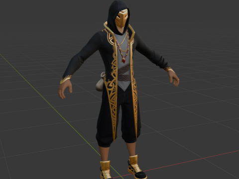 Scimitar - Fortnite 3D 모델