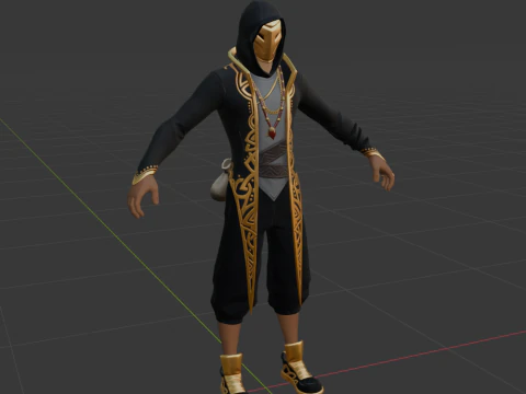 Scimitar - Fortnite 3D Model