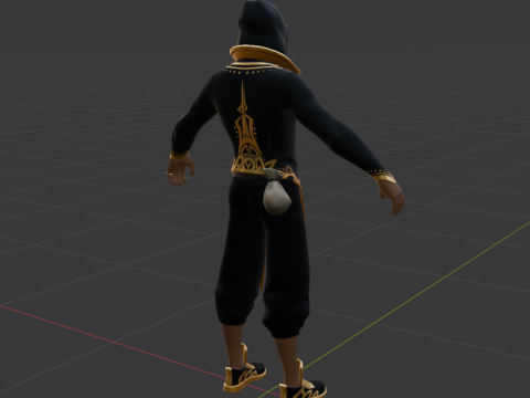 Scimitar - Fortnite 3D 모델