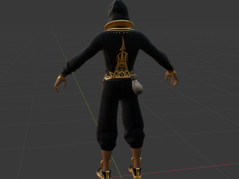 Scimitar - Fortnite 3D 모델