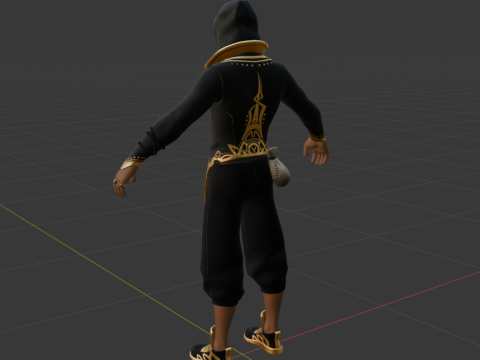 Scimitar - Fortnite 3D 모델