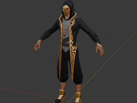 Scimitar - Fortnite 3D 모델