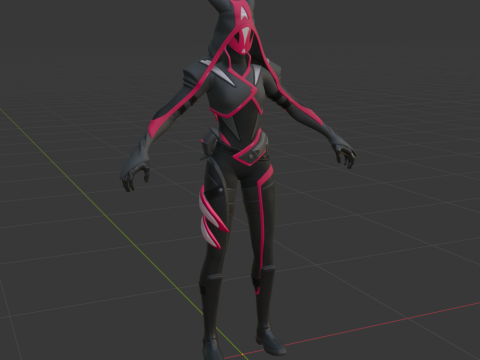 Sayara - Fortnite 3D Model