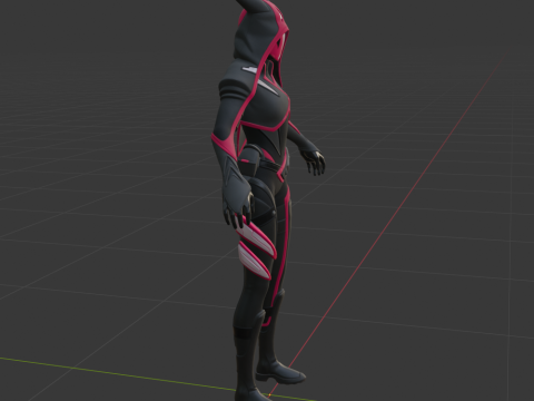Sayara - Fortnite 3D Model