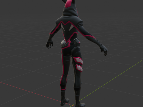 Sayara - Fortnite 3D Model