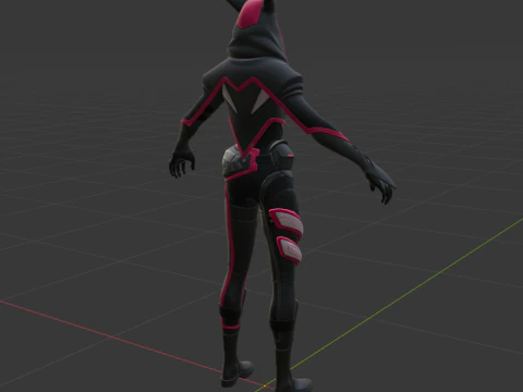 Sayara - Fortnite 3D Model