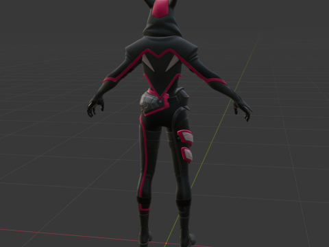Sayara - Fortnite 3D Model