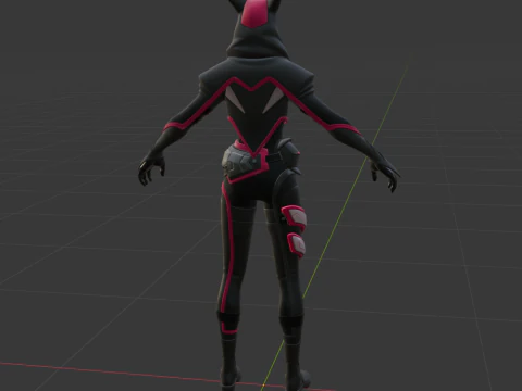 Sayara - Fortnite 3D Model