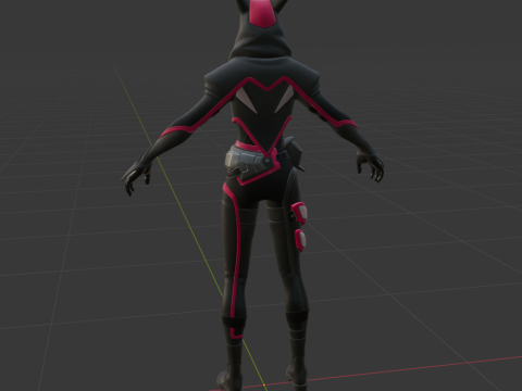Sayara - Fortnite 3D Model