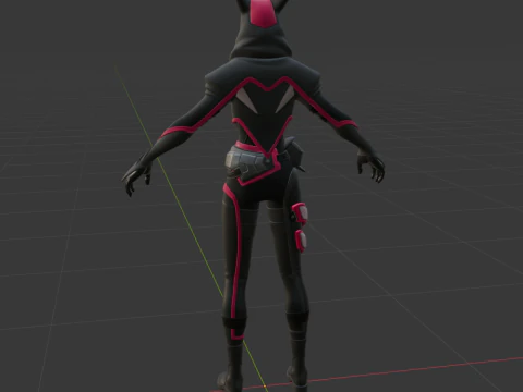 Sayara - Fortnite 3D Model