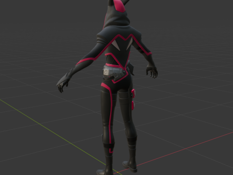 Sayara - Fortnite 3D Model