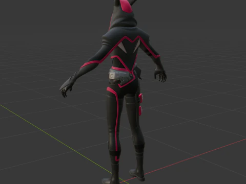 Sayara - Fortnite 3D Model