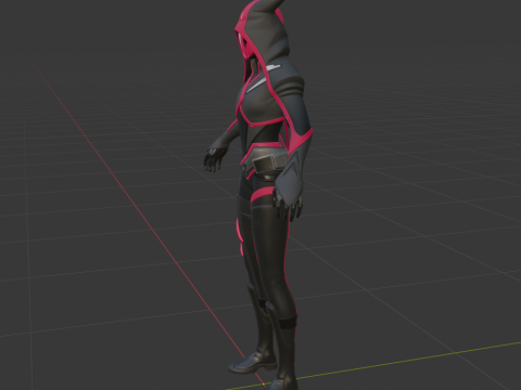 Sayara - Fortnite 3D Model