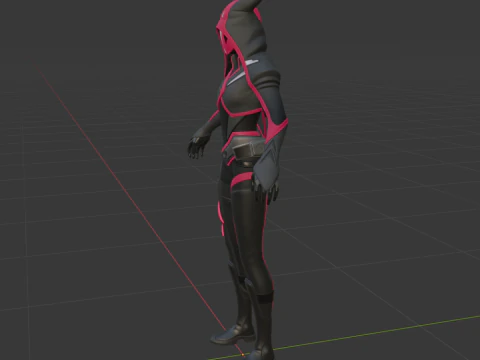 Sayara - Fortnite 3D Model