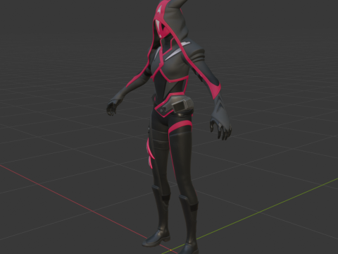 Sayara - Fortnite 3D Model