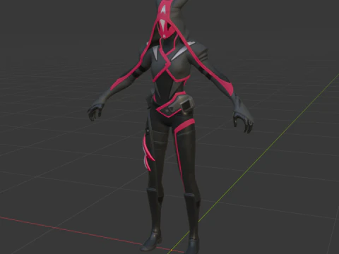 Sayara - Fortnite 3D Model