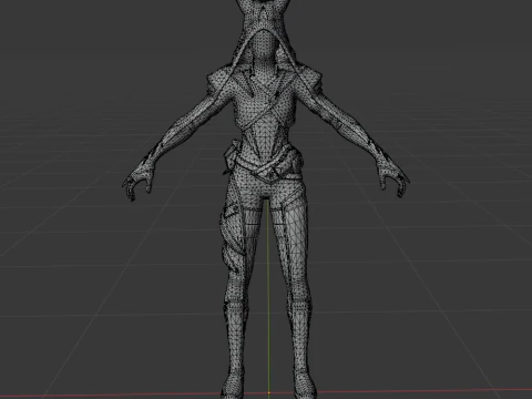 Sayara - Fortnite 3D Model