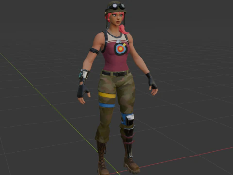 Bullseye - Fortnite 3D Model