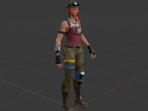 Bullseye - Fortnite 3D Model