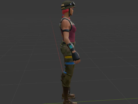 Bullseye - Fortnite 3D Model